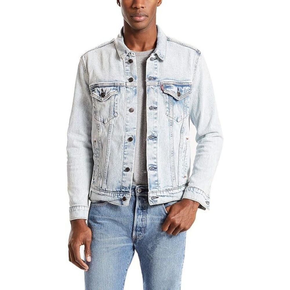 Levi's Men's Trucker‎ Jacket, Pretty City/Stretch, XXL